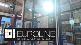 Euroline Steel Windows and Doors showcased by Priority Doors and Windows in San Diego CA [upl. by Natanoj474]