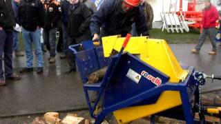 Oxdale Products Ltd Saw Bench Log Saw Log Splitter [upl. by Enytsuj]