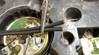 Full RCA and Ground Wire job on a Technics 1200 pt 34 [upl. by Omiseno550]