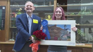 Louisville student wins Kentucky Derby Museum art contest [upl. by Gone308]