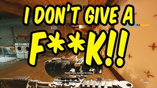 When the toxicity gets to you  Rainbow Six Siege Funny Moments Siege Week [upl. by Edelstein731]