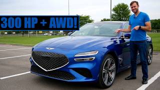 Review 2024 Genesis G70 25T AWD  Still the Best Sport Sedan Value [upl. by Lorene]