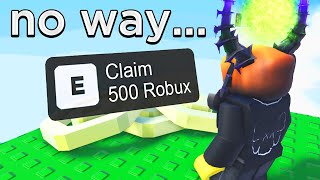 I Tested FREE ROBUX Myths in Roblox [upl. by Zipporah]