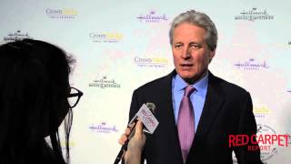 Bruce Boxleitner at the HallmarkChannel HallmarkMovie Winter ‎TCA15 Tour [upl. by Eerrahs217]