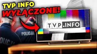 TAK WYGLĄDAŁO WYŁĄCZENIE TVP INFO [upl. by Ahilam]