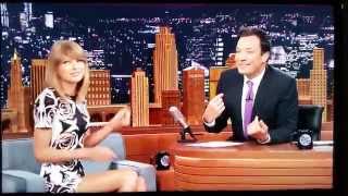 Jimmy Fallon talks too much called out by  Taylor Swift [upl. by Scammon]