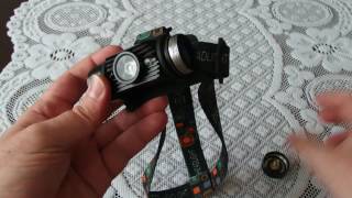 Boruit RJ  02 CREE R5 300LM IR LED Headlamp from GearBestcom [upl. by Eniawd]