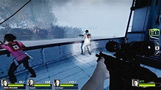 Left 4 Dead 2  SaltHell Park Custom Campaign Multiplayer Gameplay Playthrough [upl. by Maroj]