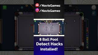 8 ball pool detect Installed Haks 8ballpool shortsvideo [upl. by Trent]