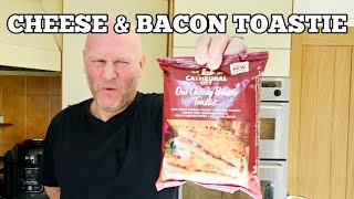 New CHEESY BACON TOASTIE Review CATHEDRAL CITY [upl. by Eanwahs]