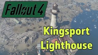 Fallout 4  Kingsport Lighthouse  Settlement Build [upl. by Yraeht]