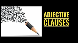 quotMaster Adjective Clauses in Minutes Essential Tips amp Subordinators Explainedquot [upl. by Ko467]