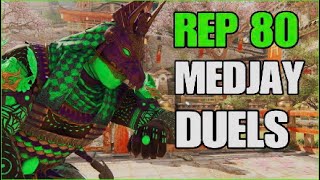 For Honor  Rep 80 Medjay Duels  I confuse my opponents with Stance switching [upl. by Ahteral]