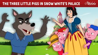 The Three Little Pigs in Snow Whites Palace 🐷 [upl. by Aisercal952]