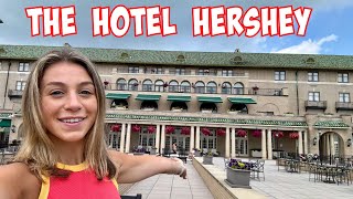 Hotel Hershey Resort amp Room Tour  COMPLETE GUIDE  Hersheypark Hotel [upl. by Ettelra519]