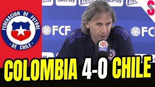 ⚽ Rueda de Prensa de RICARDO GARECA  CHILE 04 COLOMBIA  Eliminatorias [upl. by Dare]