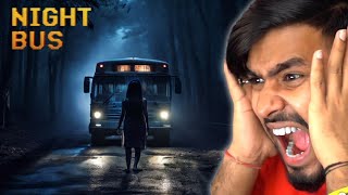 I DRIVE BUS AT 3 AM AND I SEE GHOST NIGHT BUS FULL GAMEPLAY TECHNO GAMERZ [upl. by Treat243]