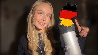 ASMR your favorite german trigger words 🇩🇪 30 words [upl. by Rennat716]