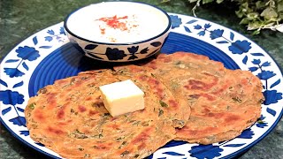 Methi Ka Paratha  Methi Paratha Recipe  How To Make Methi Paratha [upl. by Claudio]