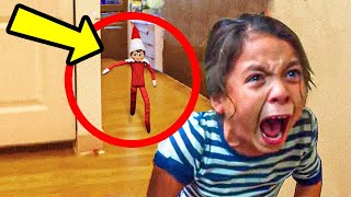 Elf On The Shelf Caught CHASING On Camera 😱 [upl. by Nileuqcaj]