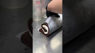 The making of Vegan HoHos shorts cake lasvegas [upl. by Katharine]