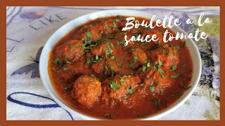 Comment faire les boulettes de viande à la sauce tomate [upl. by Asiat]