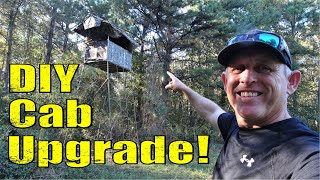 My Homemade Deer Blind Upgrade [upl. by Valerian]