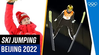 The BEST ski jumping moments of Beijing 2022 🥇❄️ [upl. by Anim]