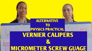 Alternative to physics practical VERNIER CALIPERS and MICROMETER SCREW GUAGE [upl. by Nitsir]