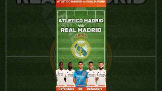 Atletico Madrid vs Real Madrid realmadrid bellingham vinicius [upl. by Jenica633]