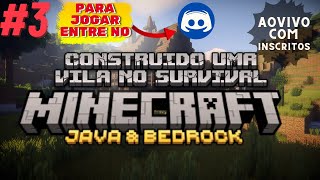 MINECRAFT AO VIVO CALL NO SURVIVAL ft GrLives A51Acegames e INCRITOS 3 [upl. by Seugirdor]