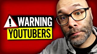 These 4 Things Will Get YOUR YouTube Channel DELETED [upl. by Drageruaeb]