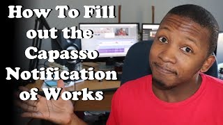 How to Fill in the Capasso Notification of Works  Tutorial [upl. by Adiaz142]