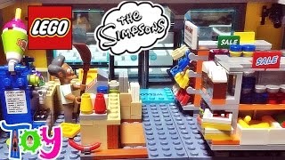 레고 심슨 퀵이마트 71016 조립 리뷰 Part 1 Lego The Simpson The KwikEMart [upl. by Danette]