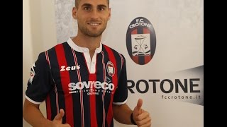 Le prime parole di Rosi da calciatore del Crotone [upl. by Deckert950]