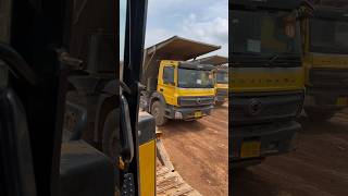 Truck Loading  Doco  Loading Truck  Construction  Equipment  Dozer grader  Poclain [upl. by Fitalludba]