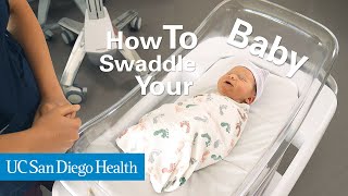 How to Swaddle a Baby [upl. by Wilda]