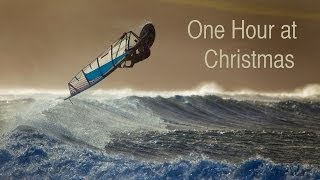 One Hour at Christmas Windsurfing with Andy King [upl. by Neelrahs]