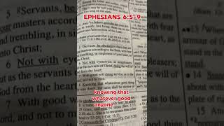 This is How to Serve Your Boss  Ephesians 659 biblestudy bibleverse paul godsword ephesians [upl. by Elleryt]