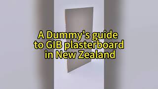 What is all the GIB plasterboard used for A dummys guide for GIB plasterboard in New Zealand [upl. by Jer648]