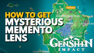 How to get Mysterious Memento Lens Genshin Impact [upl. by Enrichetta]