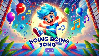 Boing Boing Song Let´s Jump  Songs For Kids  Nursery Rhymes [upl. by Dilks]