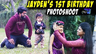 Jaydens 1st Birthday Photoshoot after 6 Months  DAN JR VLOGS [upl. by Odrawde682]