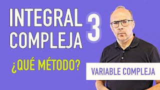 Variable Compleja  Integral ¿Cómo 3 [upl. by Natsud12]