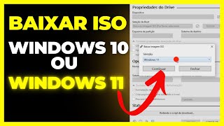 Baixe ISO do Windows 10 ou 11 com Rufus RÁPIDO e FÁCIL [upl. by Nyloc360]