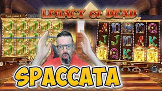 🔴 LEGACY OF DEAD  PLAY N GO  SPACCHIAMOLA UN PO  SLOT ONLINE ITA  CRAZY SLOT [upl. by Nabla810]