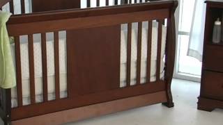 Nursery Smart Chelsea 4 in 1 Crib Collection  Product Review Video [upl. by Aknayirp]