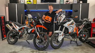 KTM 1290 SAR vs 890 Adventure R  Bigger is Better [upl. by Eliseo]