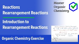 Introduction to Rearrangement Reactions [upl. by Myk]