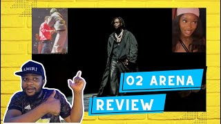 Review Rema O2 Arena LIVE Illuminati Victony Kcee amp Ayra Starr [upl. by Malcolm]